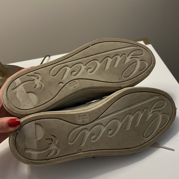 Gucci high top leather sneakers - Picture 8 of 9